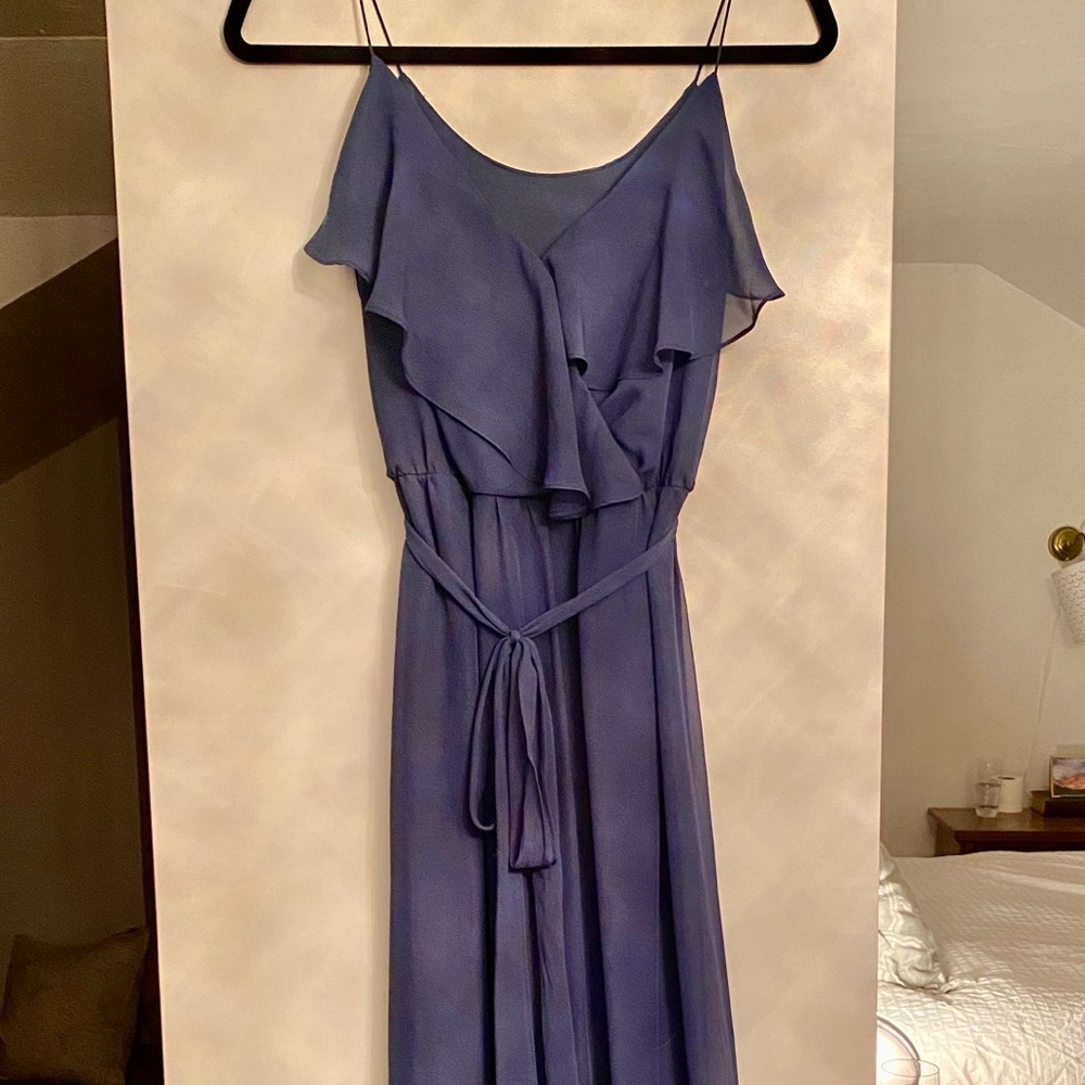 Amsale Nouvelle French Blue Dress